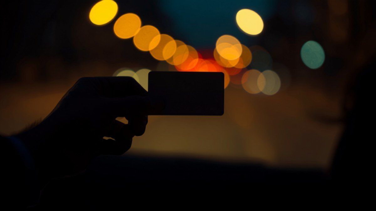 Paiement par carte bancaire à bord d’un taxi à Lille, la nuit